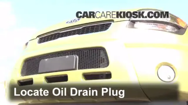 2011 Kia Soul Plus 2.0L 4 Cyl. Aceite Cambiar aceite y filtro de aceite